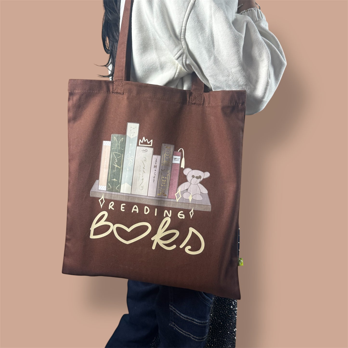 Tote Bag "Reading Books"