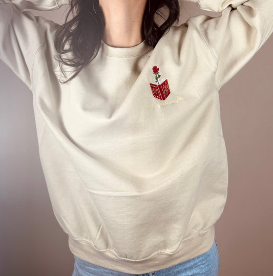 Felpa con ricamo - Fairytale