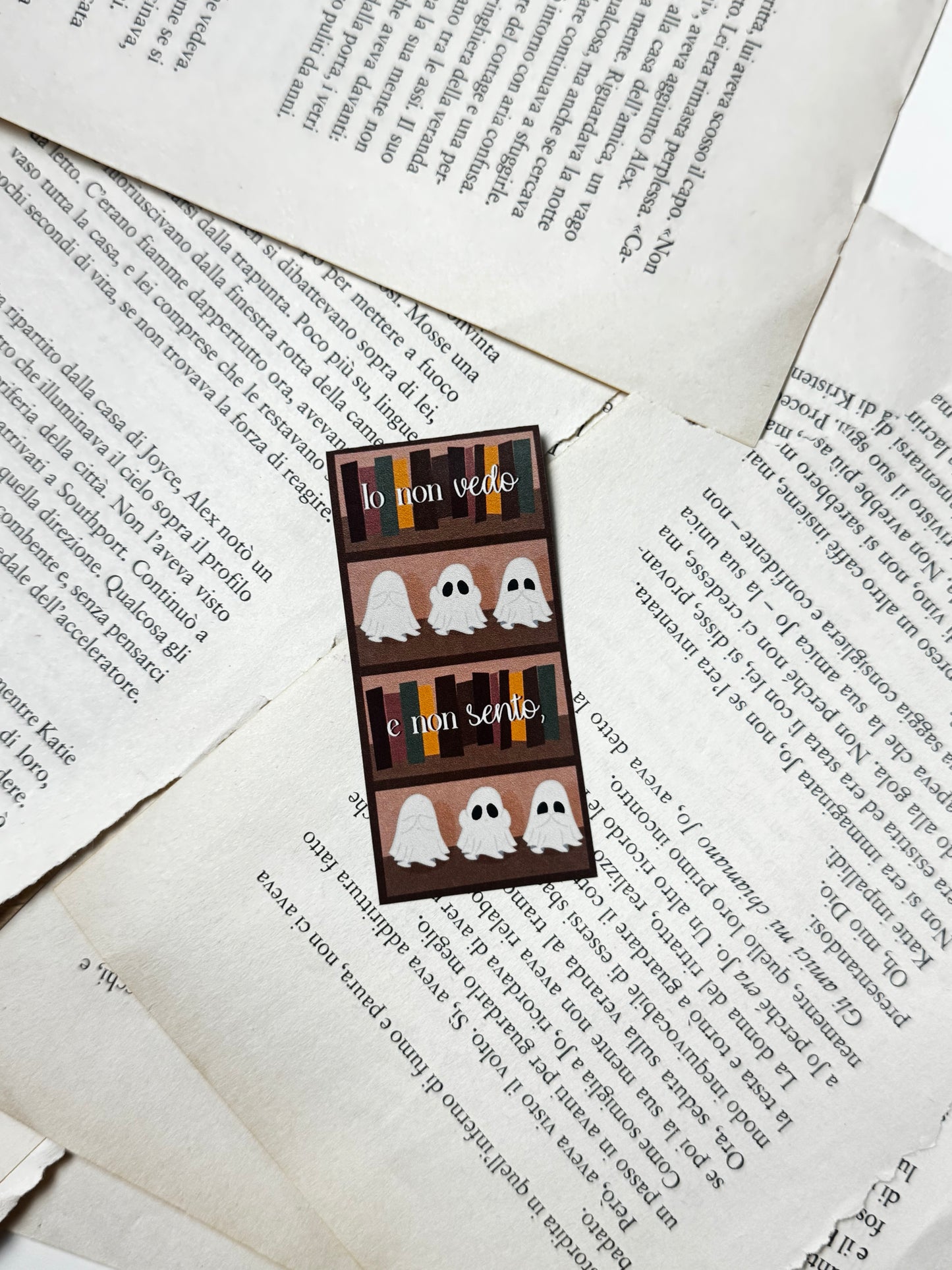 Segnalibro magnetico "Spooky ghost"