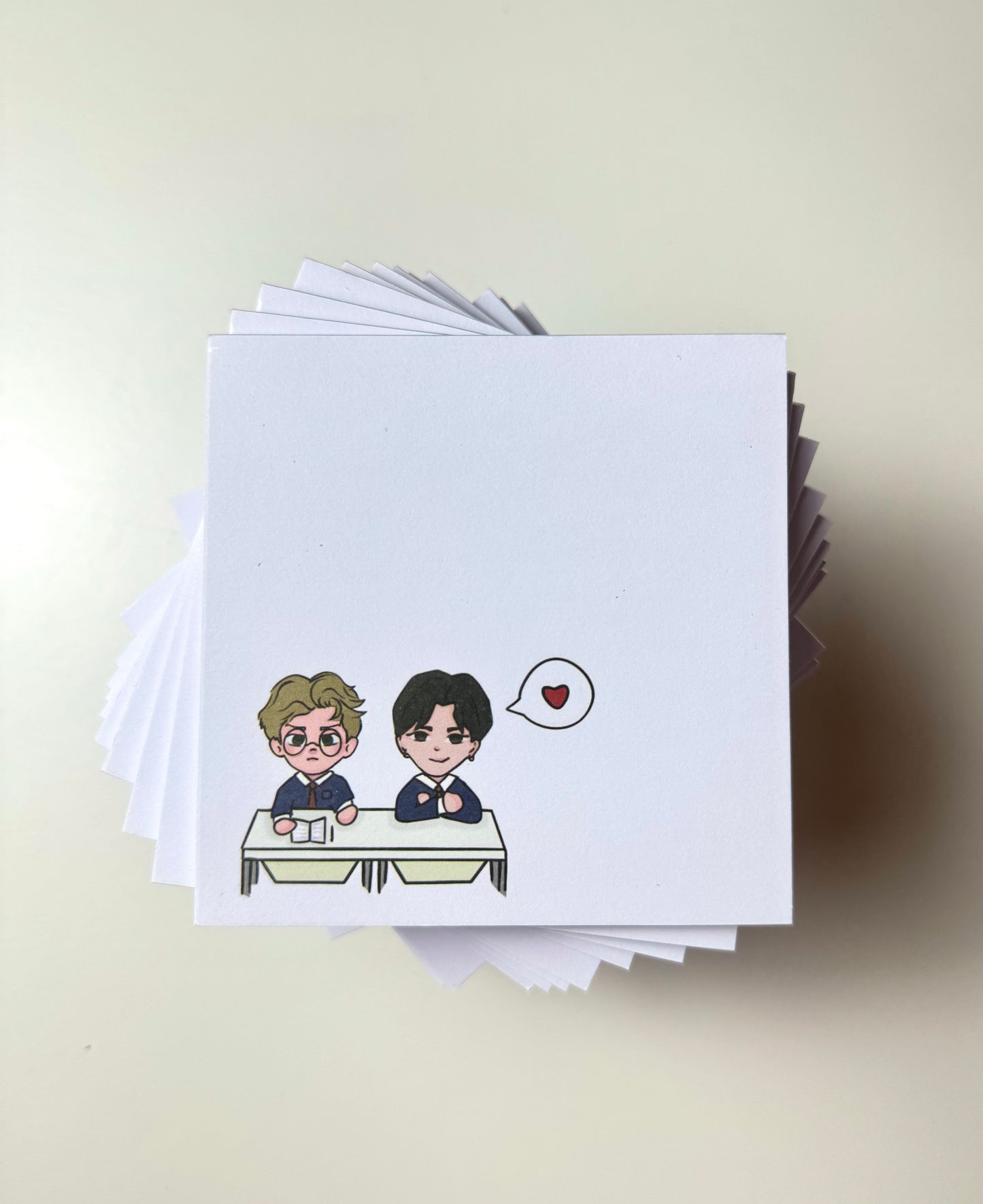 Love Disaster post-it