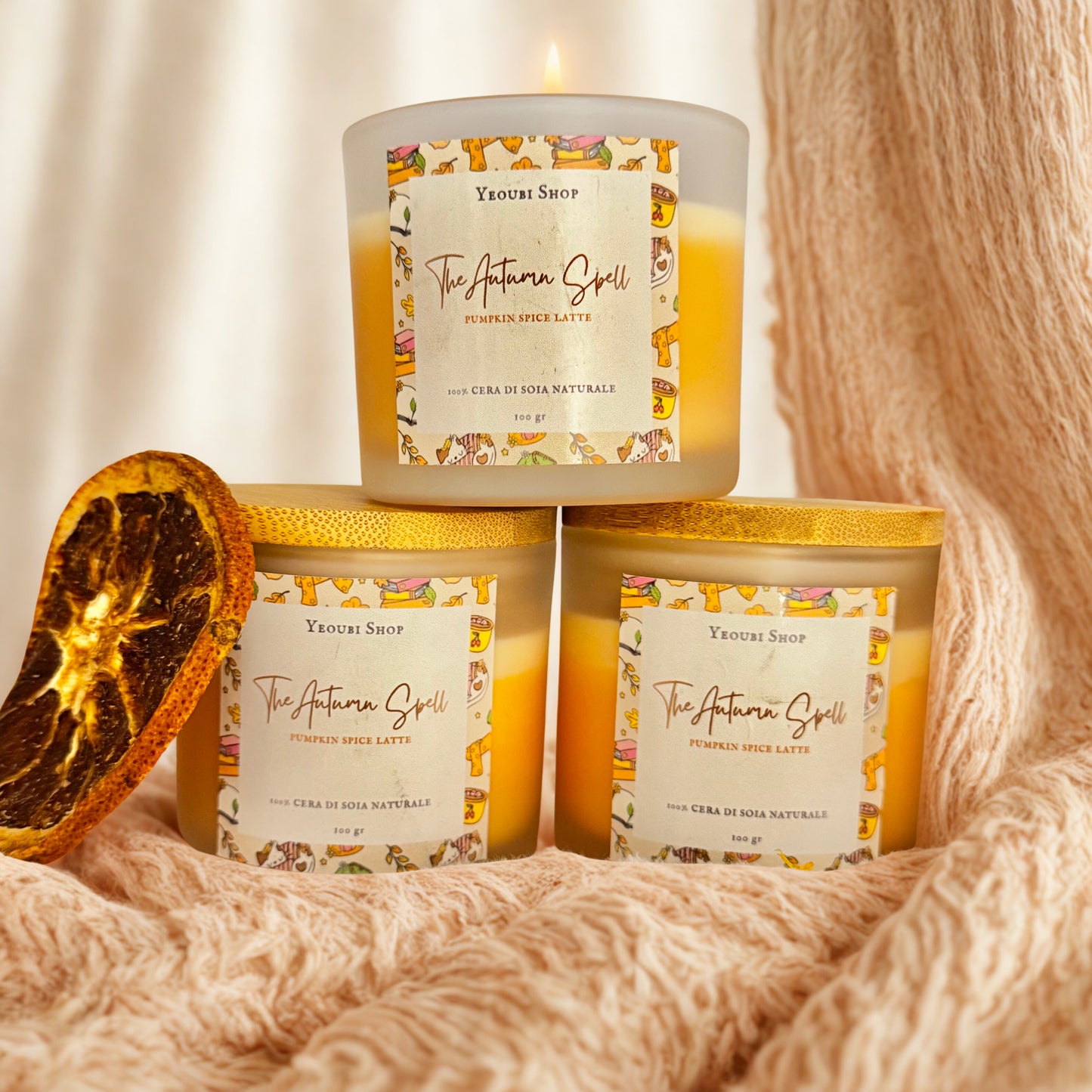 Pumpkin Spice Latte - Soy Candle