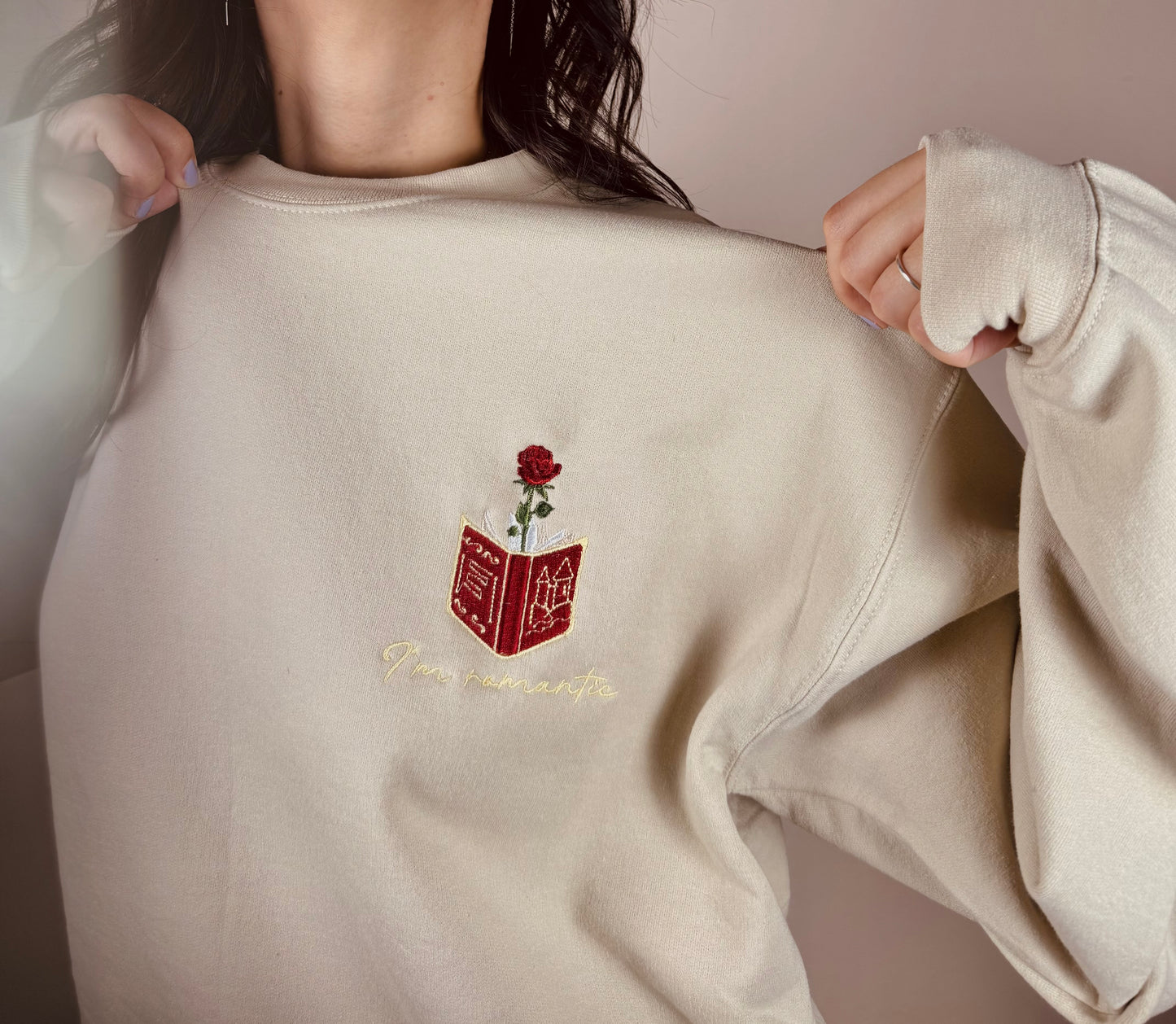 Felpa con ricamo - Fairytale