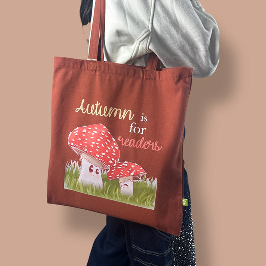 Tote Bag "Autumn is for readers"
